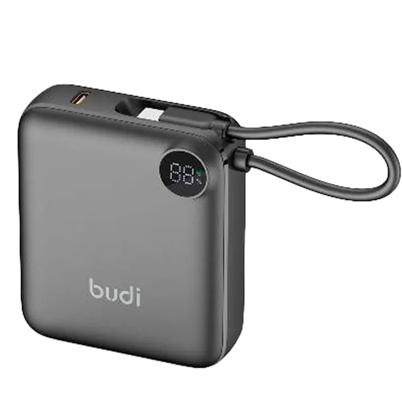 Budi PB800B 10000mAhMini PD Power Bank Mascom International.webp